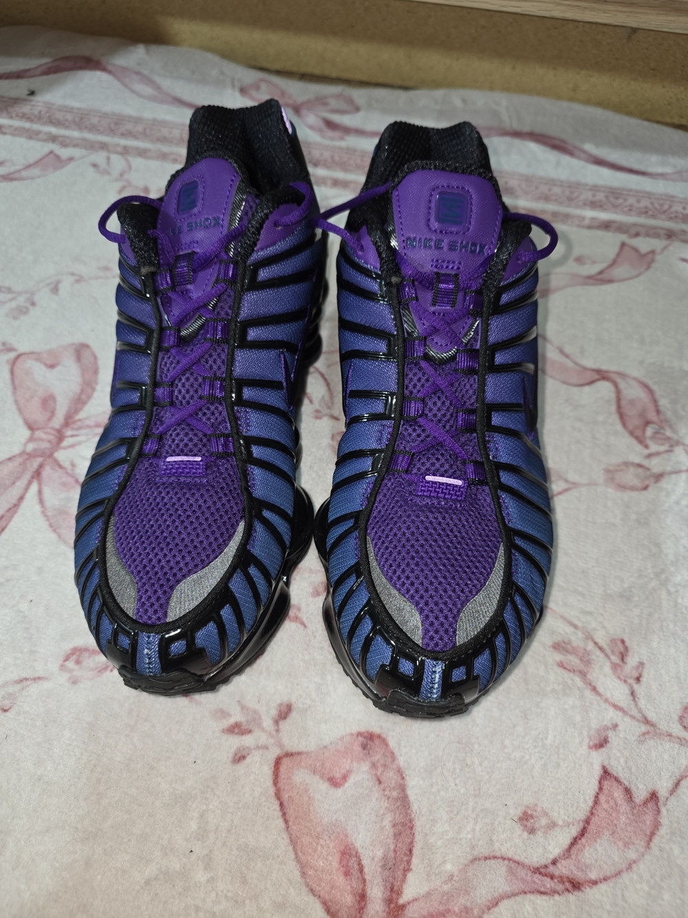 Men's Purple & Blue Nike Shox